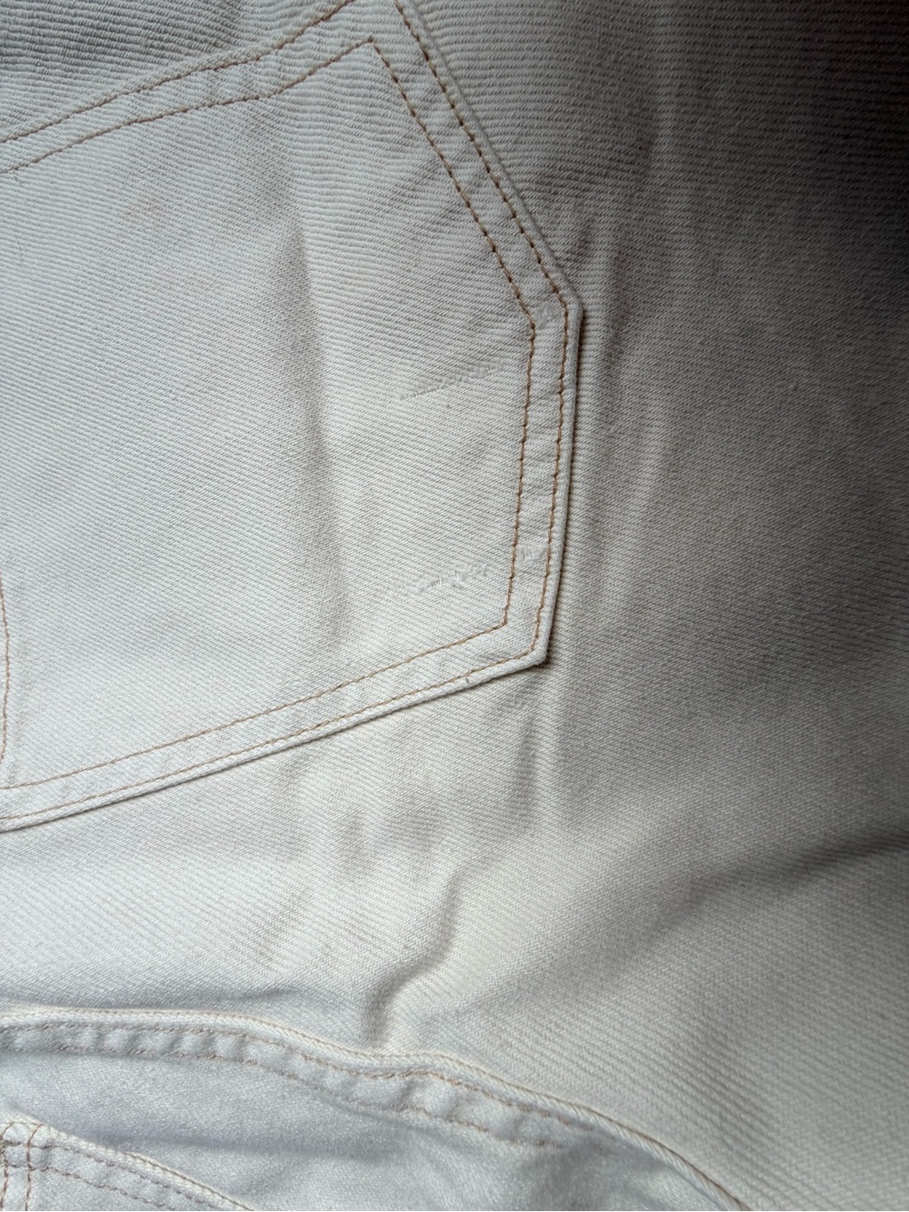 We The Free Cream High-Rise Button-Front Shorts - Picture 8 of 8